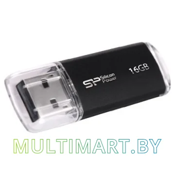 USB Flash Silicon-Power Ultima II I-Series Black 16GB